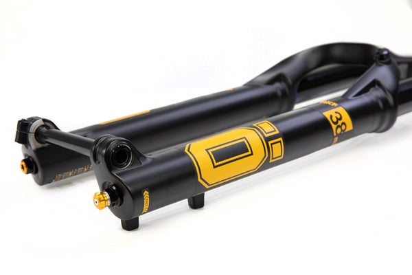 Fourche Pneumatique VTT Ohlins RXF38 M.2/M.3 - Course TTX18, 160/170mm, 29 Pouces - Noire, Aluminium, Neuf